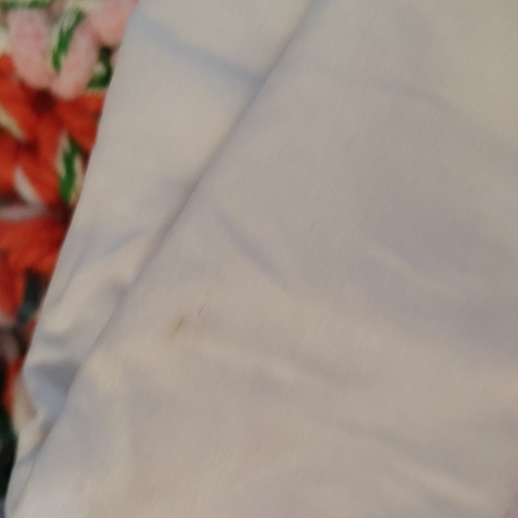 💚WOMEN'S WHITE FLORAL PANTS - Picture 9 of 9